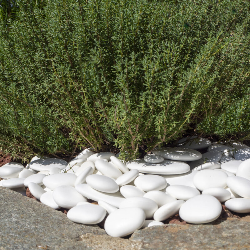 Decorare la casa e il giardino con i sassi Kalapanta